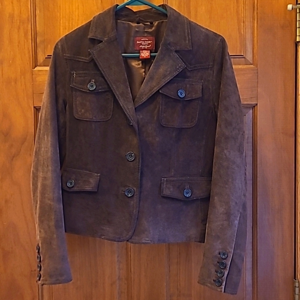 Eddie Women’s Suede Coat